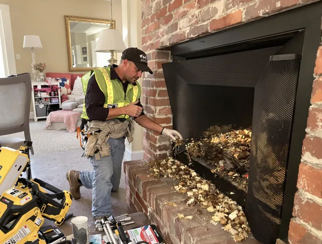 Safe screening installation by Ashland Chimney Sweep in Ashland, MA
