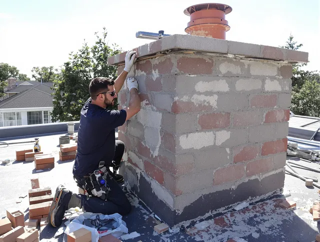 Advanced chimney repair process by Ashland Chimney Sweep in Ashland, MA