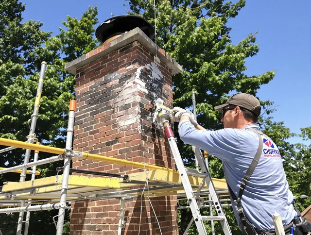 Structural chimney repair by Ashland Chimney Sweep in Ashland, MA
